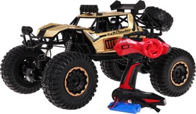 Ramiz Kovové pásové vozidlo Mega Crawler 1:8 Zlatá
