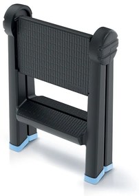 Schodíky Tritan Ladder čierno-modré