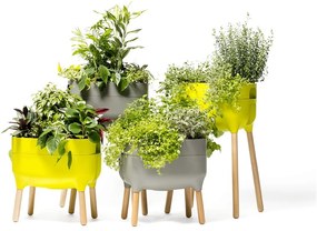 Plastová samozavlažovacia pestovateľská nádoba Urbalive – Plastia