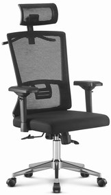 Ergonomická otočná kancelárska stolička HC- 1027 Black Mesh