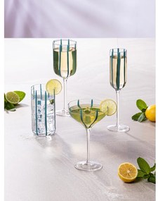 Poháre v súprave 4 ks na víno 350 ml Stripe – Ladelle