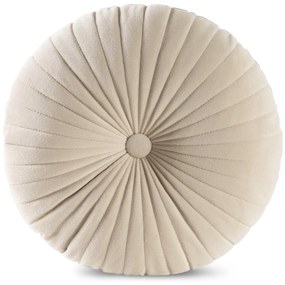 DEKORAČNÝ VANKÚŠ VELVET68 (FI) 40 CM BÉŽOVÁ
