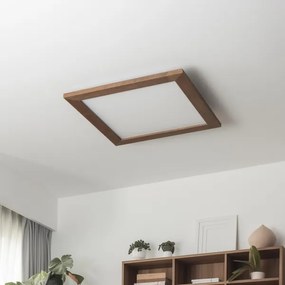 Brilagi - LED Stmievateľné svietidlo SLIMFRAME WOOD LED/36W/230V 49,5x49,5 cm + DO