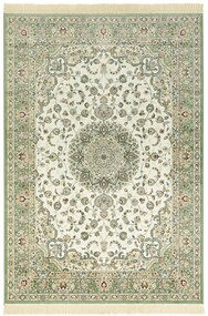 Nouristan - Hanse Home koberce Kusový koberec Naveh 104379 Ivory / Green - 140x95 cm