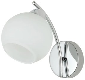 Nástenná lampa AMOS 1xE27/40W/230V lesklý chróm