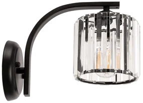 Toolight - Nástenná lampa 1xE27 APP512-1W, čierna, OSW-08558