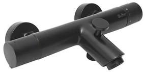 Vaňová batéria Ceramia S-Line Pro bez sprchového setu 150 mm čierna SIKOBSLPRO222TC