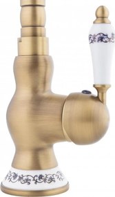 Kuchynská drezová batéria - BERTUG retro - zlatá