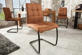 Dizajnová konzolová stolička Moderna, svetlohnedá - Skladom na SK