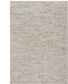 Flair Rugs 120x170 cm Ručne tkaný kusový koberec Minerals Black/White, biela, chodba / predsieň