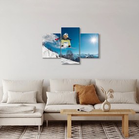 Obraz - Snowboardista (90x60 cm)