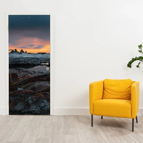 Fototapeta na dvere - Krajina na Novom Zélande (95x205cm)