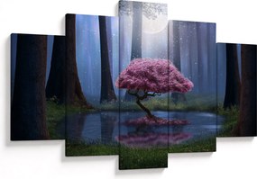 Obraz - Magická noc (150x105 cm)