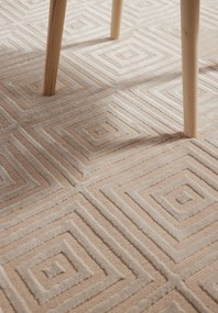 ELLE Decoration, Behúň Perles 106183 Cream Beige z kolekcie Elle, 80x240, béžová, obývacia izba