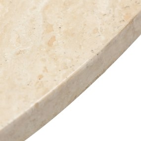 Jedálenský stôl Rimley 130 cm z masívu jaseň/travertín
