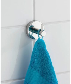 Nástenný háčik z nehrdzavejúcej ocele v lesklej striebornej farbe Bosio – Wenko