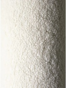 Krémový detský pohovkový vankúš z textílie buklé Ball – Wigiwama