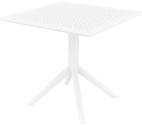 Stôl Sky 80 ~ v74 x 80 x 80 cm - Biela