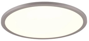 LED stropné svietidlo v striebornej farbe ø 40 cm Yuma – Trio