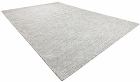 Koberec šnúrkový SIZAL PATIO ploské tkanie 3077 romby sivý / béžový