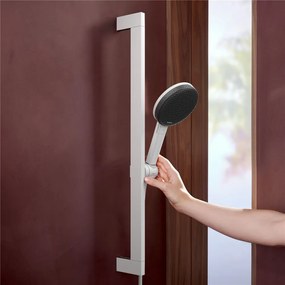 HANSGROHE Raindance Alive Select S sprchová súprava, ručná sprcha 3jet EcoSmart priemer 125 mm, 65 cm sprchová tyč Unica E Puro, jazdec Easy Slide a sprchová hadica 160 cm, matná biela, 24600700