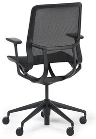 Kancelárska stolička ELVI, čierna