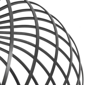 Inteligentné stropné svietidlo čierne 39 cm vrátane Wi-Fi G95 - Johanna