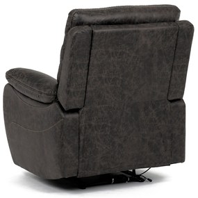 Autronic - TV a relaxační křeslo s elektrickým ovládáním, potah coffee látka v dekoru vintage, 1 motor 240V - TV-4094 COF3