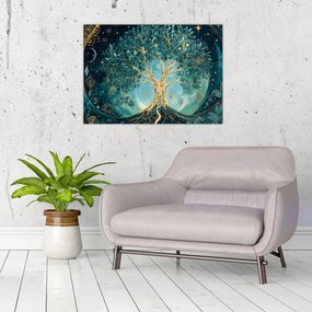 Obraz – Strom života vo vesmíre (70x50 cm)