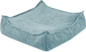 Podlahový puf menčester modrá