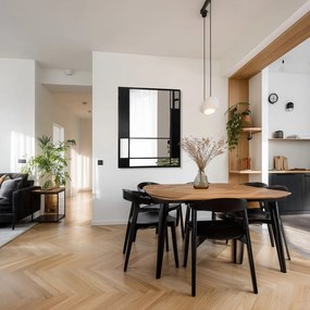 Nástenné zrkadlo 69x95 cm Loft Slate – Styler