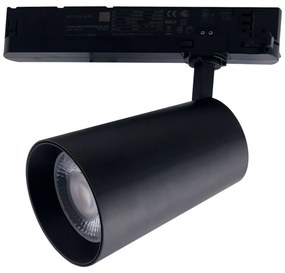 Koľajnicové LED svetlo Kone 3 000 K 24 W čierne
