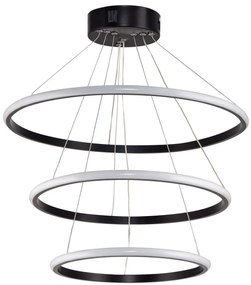 Stropní LED svítidlo URSAE černé/neutrální bílá