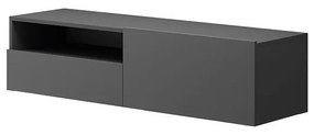 Hector Závěsný TV stolek Moyo II 120 cm matný grafit