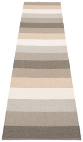 Sivo-béžový vnútorný a vonkajší behúň 70x300 cm Molly Clay – Pappelina