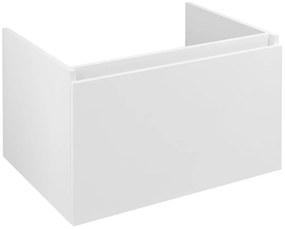 Sapho Sapho, LOREA umývadlová skrinka 70x44x51,2cm, 1x zásuvka, biela matná, LE070-3131