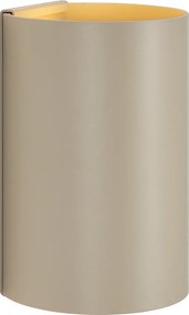 Moderná nástenná lampa Taupe vrátane LED 3-stupňovo stmievateľná a nabíjateľná - Sabbir