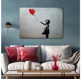 Nástenný obraz na plátne 50x70 cm čierna/šedá