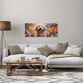 Obraz - Šťastný pes II. (120x50 cm)