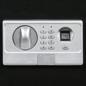 Nábytkový trezor s čítačkou odtlačkov prstov, 16 L