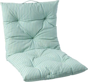 Ib Laursen Prošívaná matrace Linea Light Green Blue Stripes 50 × 100 cm