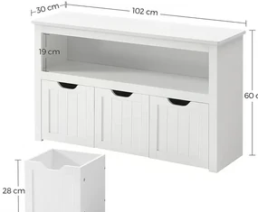 Skrinka na hračky LHS380W01