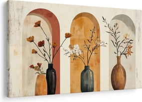 Obraz - Vázy v oblúkoch (90x60 cm)