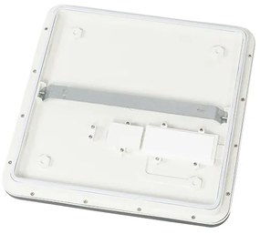 Stropné svietidlo čierne 30 cm vrátane LED 3-stupňového stmievača IP44 - Steve