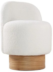 Detské kresielko RIKI 40x47 cm biele