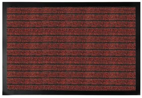 Rohožka Duramo 3879 červená – na von aj na doma, 100x150, červená, exteriér, B-line