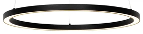 Závesné svietidlo čierne 60 cm vrátane LED 3-stupňové stmievateľné - Girello