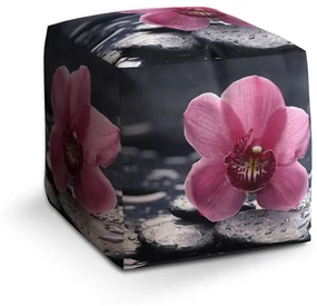 Sablio Taburet Orchidea: 40x40x40 cm