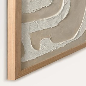 Ručne maľovaný obraz 32,5x42,5 cm Raw organic – Malerifabrikken