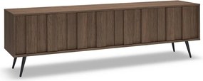 TV skrinka Flaro 184 cm s osvetlením - dub dunin